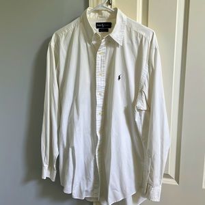 White Polo Ralph Lauren in excellent condition.